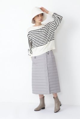 ◆梳毛ボーダープルオーバー（０７７１２７００１２）