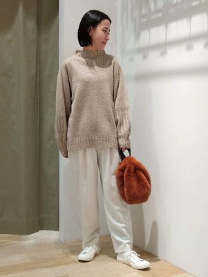 ◆編地コンビニットプルオーバー（０７７１２７０１０２）