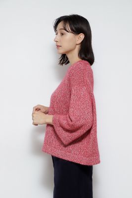 ◆５ｅ・ＭＩＸヤーンニットトップス（０７７１２７０１０５）