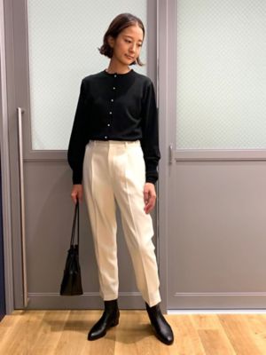 ◆パールボタンカーディガン（０７７１２７０２００）