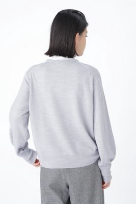 ◆パールボタンカーディガン（０７７１２７０２００）