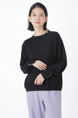 ◆パールボタンプルオーバー（０７７１２７０２０１）