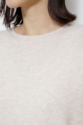 ◆シフォンスリーブニット（０７７１２７０２０２）
