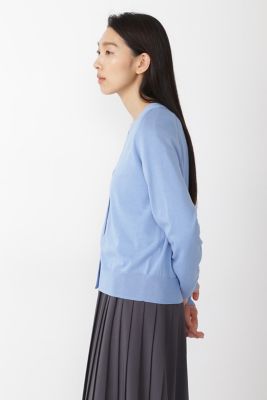 ◆コットンウールカーディガン（０７７１２７０９００）