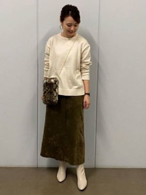 ◆サイドボタンニットプルオーバー（０７７１２７０９０３）