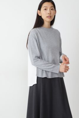 ◆５ｅ・布帛コンビプルオーバー（０７７１２７０９０９）