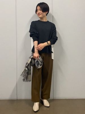 ◆５ｅ・布帛コンビプルオーバー（０７７１２７０９０９）