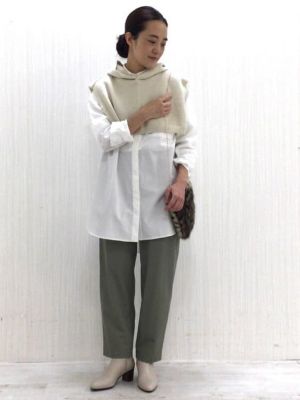 ◆ニットハーフフード（０７７１２９８９０２）
