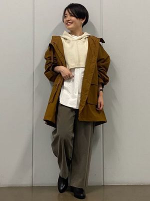 ◆ニットハーフフード（０７７１２９８９０２）