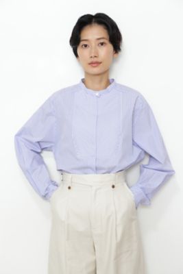 ◆スタンドカラーシャツ（０７７２１１０１０１）