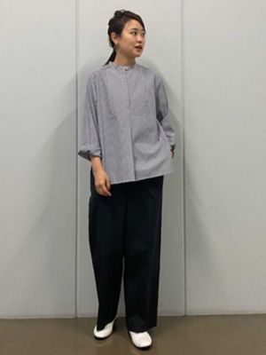 ◆スタンドカラーシャツ（０７７２１１０１０１）