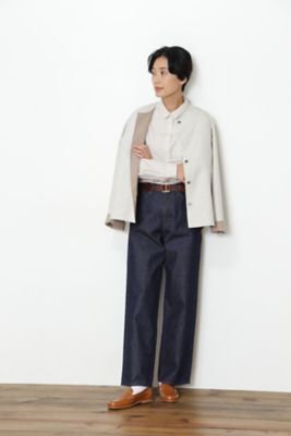 ◆１００／２ストライプブラウス（０７７２１１０１０４）
