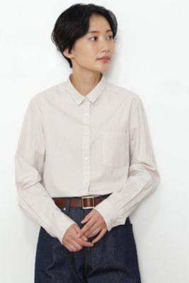 ◆１００／２ストライプブラウス（０７７２１１０１０４）