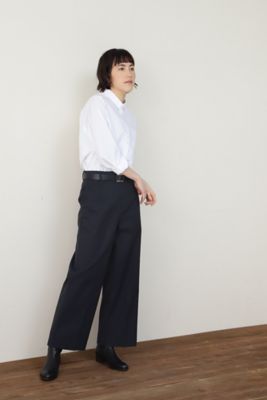 ◆１００／２ストライプブラウス（０７７２１１０１０４）