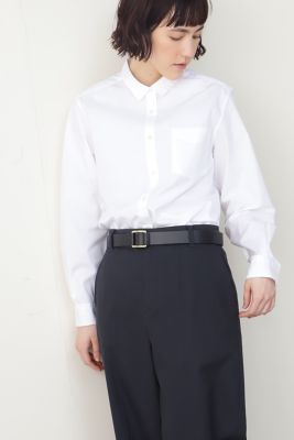 ◆１００／２ストライプブラウス（０７７２１１０１０４）
