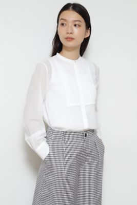 ◆オーガニックタックブラウス（０７７２１１０２０１）