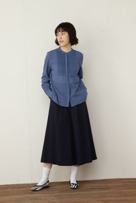 ◆オーガニックタックブラウス（０７７２１１０２０１）