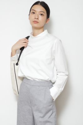 ＜human woman (Women)＞◆≪Ｊａｐａｎ　ｃｏｕｔｕｒｅ≫スタンドカラーブラウス（０７７２１１０２０３）
