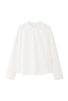 ◆≪Ｊａｐａｎ　ｃｏｕｔｕｒｅ≫スタンドカラーブラウス（０７７２１１０２０３）