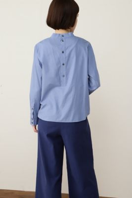 ◆≪Ｊａｐａｎ　ｃｏｕｔｕｒｅ≫スタンドカラーブラウス（０７７２１１０２０３）