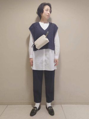 ◆キーネックロングブラウス（０７７２１１０２０６）