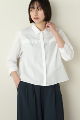 ◆リップストップブラウス（０７７２１１０３０５）