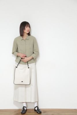 ◆リップストップブラウス（０７７２１１０３０５）