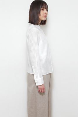 ◆≪Ｊａｐａｎ　ｃｏｕｔｕｒｅ≫カラミチェックブラウス（０７７２１１０３０８）
