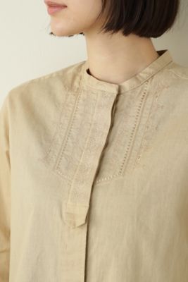 ◆刺繍ブラウス（０７７２１１０３０９）