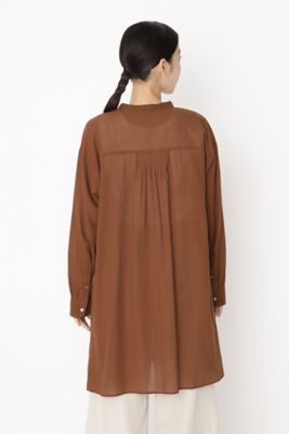 ◆シアーロングシャツ（０７７２１１０４０６）
