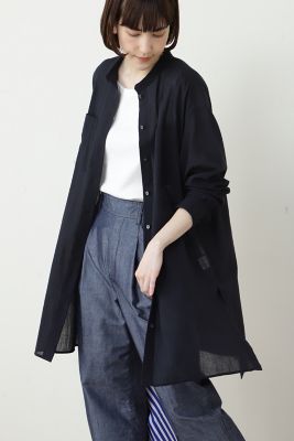 ◆シアーロングシャツ（０７７２１１０４０６）