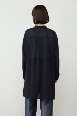 ◆シアーロングシャツ（０７７２１１０４０６）