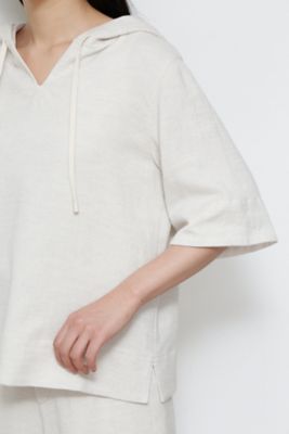 ◆≪Ｊａｐａｎ　ｃｏｕｔｕｒｅ≫バスケットツイルフードトップス（０７７２１１０４０７）