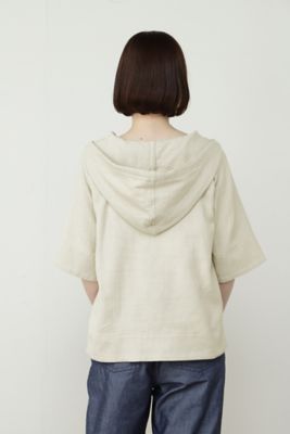 ◆≪Ｊａｐａｎ　ｃｏｕｔｕｒｅ≫バスケットツイルフードトップス（０７７２１１０４０７）