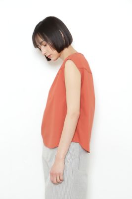 ◆ヨーク切替ノースリーブブラウス（０７７２１１０５１０）