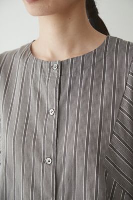 ◆ドビーストライプブラウス（０７７２１１０６０１）