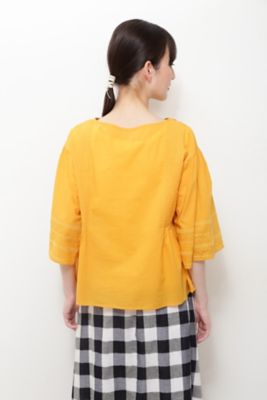 ◆インド刺繍プルオーバーブラウス（０７７２１１０６０４）