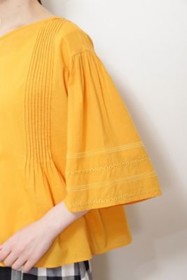 ◆インド刺繍プルオーバーブラウス（０７７２１１０６０４）