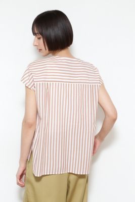 ◆≪ａｒｒｉｖｅ　５ｅ≫ストライプブラウス（０７７２１１０６０６）