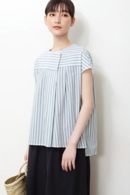 ◆≪ａｒｒｉｖｅ　５ｅ≫ストライプブラウス（０７７２１１０６０６）
