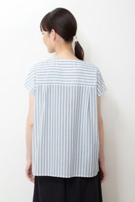 ◆≪ａｒｒｉｖｅ　５ｅ≫ストライプブラウス（０７７２１１０６０６）