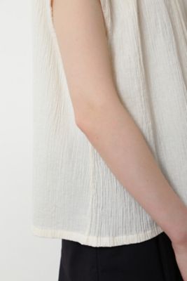 ◆楊柳ノースリーブブラウス（０７７２１１０６０７）