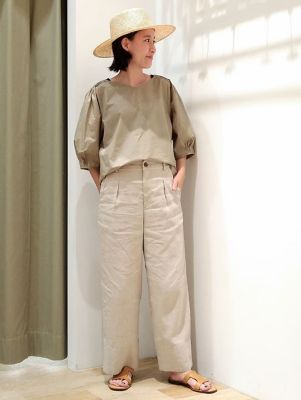ピンタックブラウス（０７７２１１０６１３）