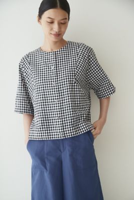 ＜human woman (Women)＞ギンガムチェックブラウス（０７７２１１０６１５）