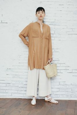 シアーロングシャツ（０７７２１１０６１９）