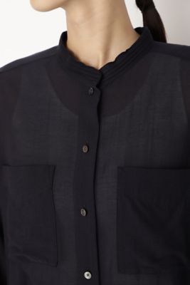 シアーロングシャツ（０７７２１１０６１９）