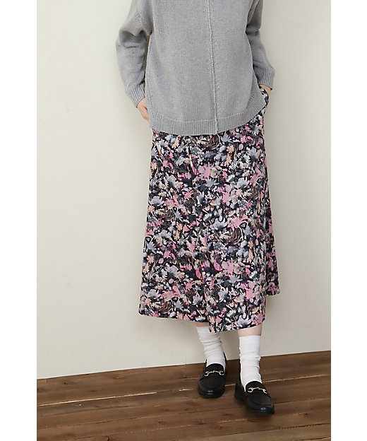 ＜三越伊勢丹/公式＞【SALE】リバティプリントスカート ピンク093 ロングスカート