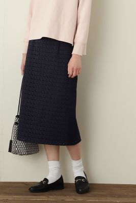 ◇アイレットレースタイトスカート（0772120301