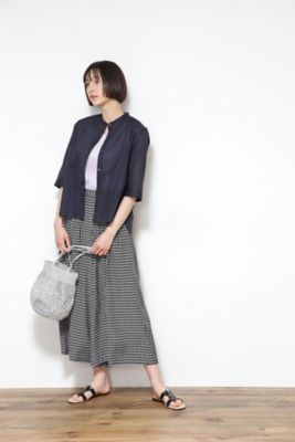 ◇ギンガムチェックキュロット（0772120601） | human
