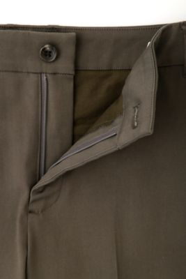◆サテンストレッチスリムパンツ（０７７２１３０４００）